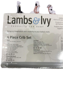 Shop Lambs & Ivy Four Piece Crib Set, Baby Jungle at Goodbuygears