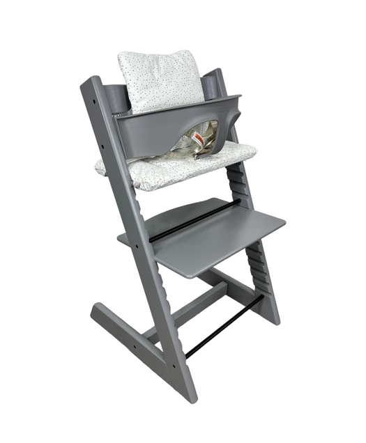 Shop Stokke Tripp Trapp Complete High Chair, Storm Grey, Soft Sprinkle at Goodbuygears