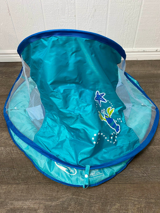 secondhand SwimWays Baby Spring Float with Sun Canopy