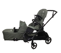 Shop Bugaboo Dragonfly Bassinet and Seat Stroller, Forest Green, Forest Green, Black, 2022 at Goodbuygears