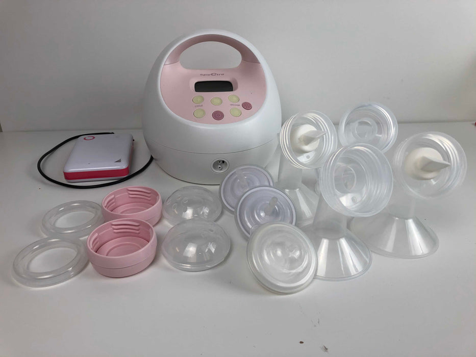 used Spectra Baby S2 Plus Electric Breast Pump, and Accessories