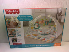 used Fisher Price Safari Musical Light Up Gym