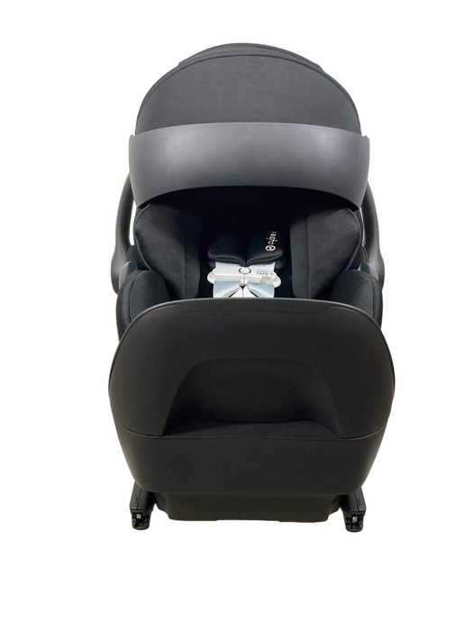 Shop Cybex Cloud G Lux with SensorSafe, 2023, Moon Black at Goodbuygears