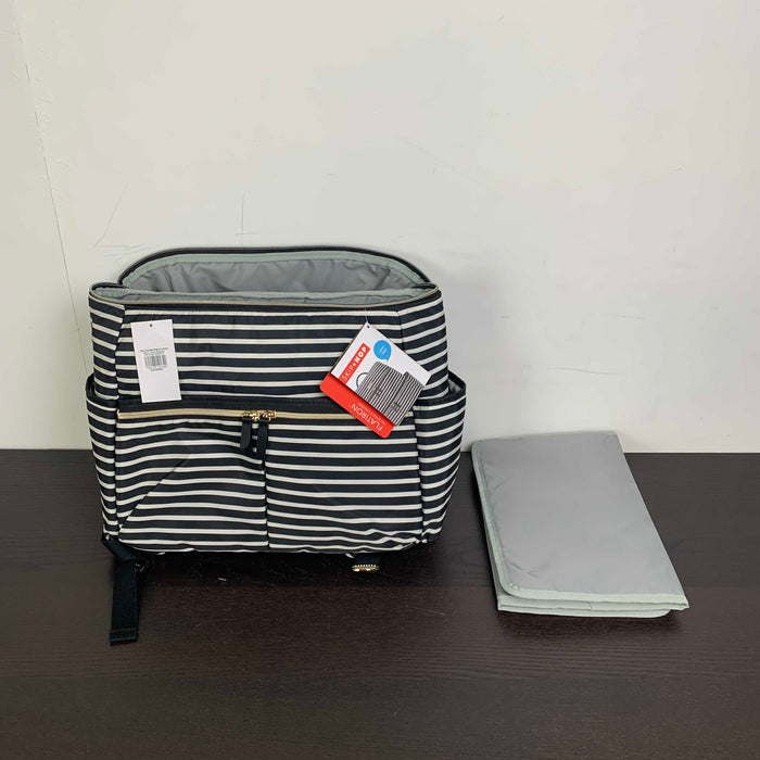 Shop Skip Hop Flatiron Diaper Bag, Black & White Stripe at Goodbuygears