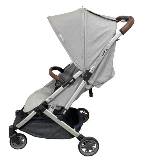 Shop UPPAbaby MINU V2 Stroller, 2022, Stella (Grey Melange) at Goodbuygears
