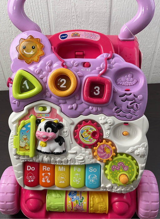 Shop VTech Sit-To-Stand Learning Walker, Pink at Goodbuygears
