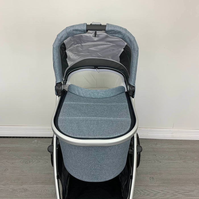 Shop UPPAbaby VISTA V2 Stroller, Gregory (Blue Melange) at Goodbuygears