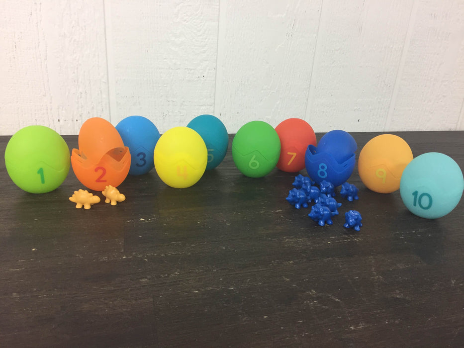 used Learning Resources Counting Dino Sorters Math Activity Set