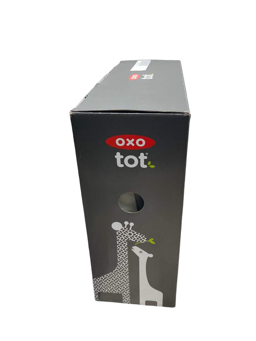 used OXO Tot Perch Booster Seat with Straps, Gray