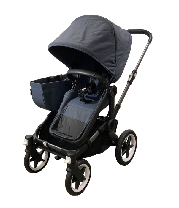 Shop Bugaboo Donkey 5 Stroller Mono, Stormy Blue, Graphite, 2022 at Goodbuygears