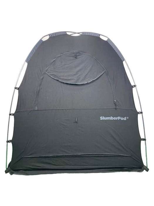 Shop SlumberPod 3.0 Sleep Canopy, Black with Grey Accents at Goodbuygears