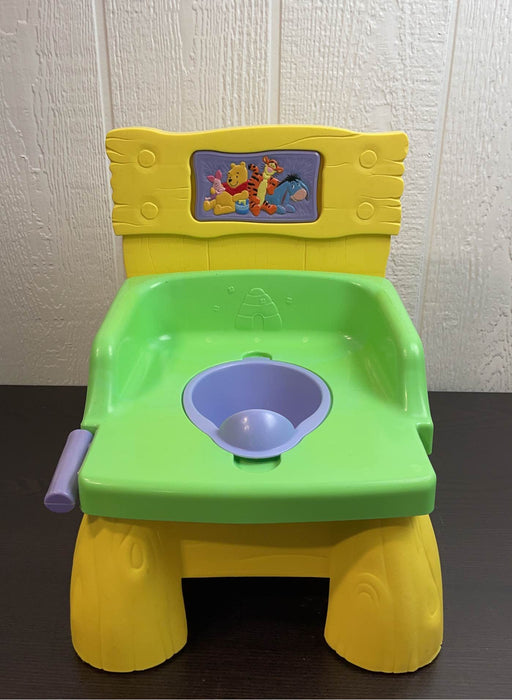 used Disney The First Years Pooh Flush 'N Sounds Potty