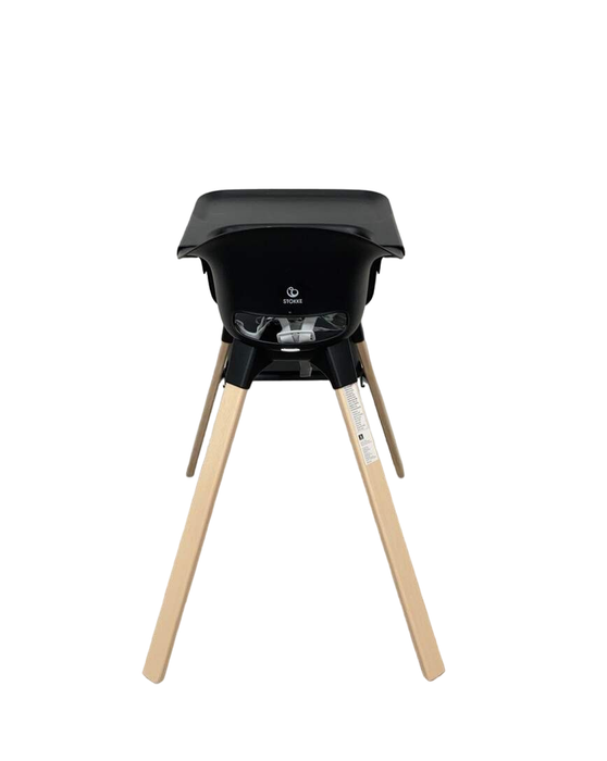 Shop Stokke Clikk High Chair, Black Natural at Goodbuygears