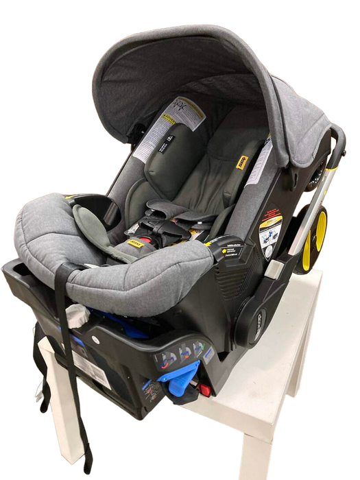 Shop Doona Infant Car Seat & Stroller Combo, 2023, Storm Grey at Goodbuygears