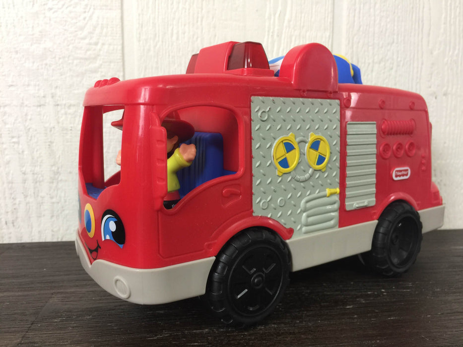 used Little People Helping Others Fire Truck