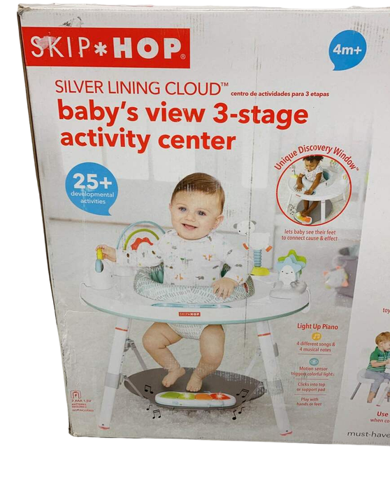 Shop Skip Hop Silver Lining Cloud Baby's View Activity Center at Goodbuygears