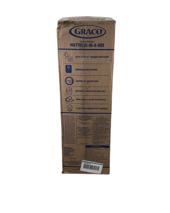 Shop Graco Premium Foam Crib And Toddler Bed Mattress at Goodbuygears