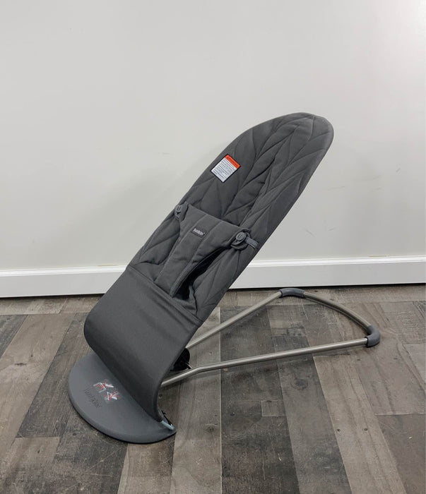 Shop BabyBjorn Bouncer Bliss, Anthracite Cotton Petal Quilt at Goodbuygears