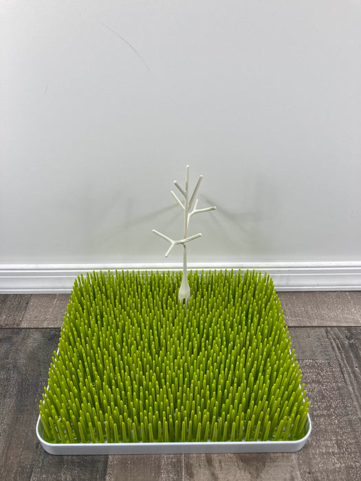used Boon Grass Countertop Drying Rack, Green