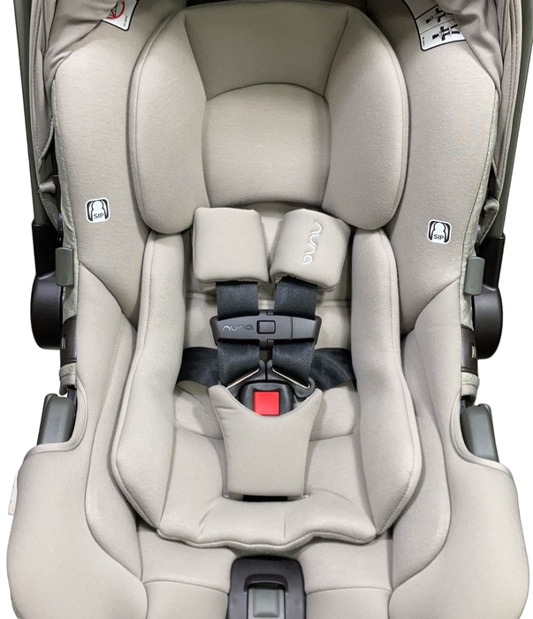 Shop Nuna PIPA rx Infant Car Seat with RELX Base, Hazelwood, 2023 at Goodbuygears