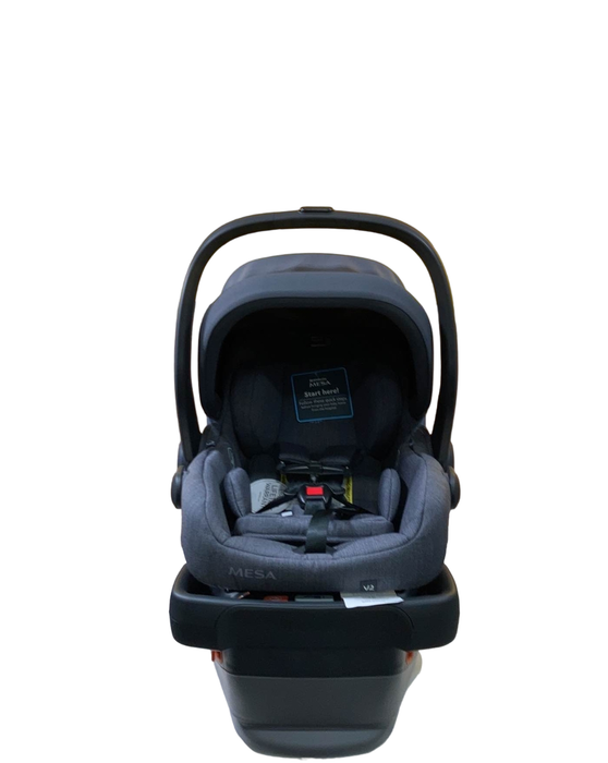Shop UPPAbaby MESA V2 Infant Car Seat, Greyson (Charcoal Melange Merino Wool), 2023 at Goodbuygears
