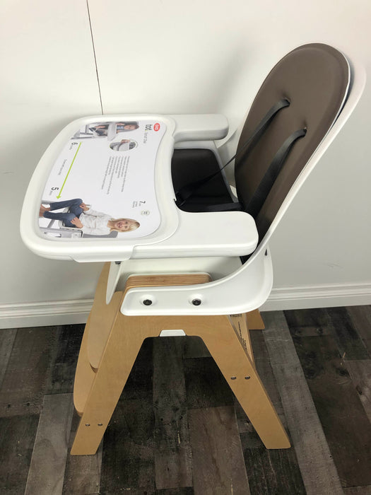 secondhand OXO Tot Sprout High Chair, Taupe/Birch