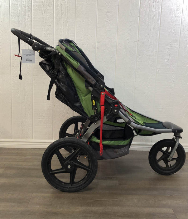 Shop BOB Revolution Duallie Stroller, 2015, Green, Pro at Goodbuygears