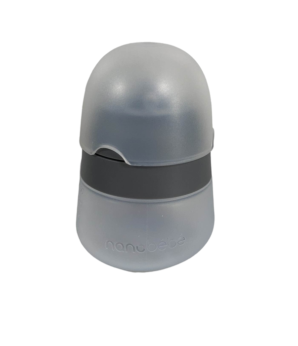 Shop Nanobébé Flexy Silicone Baby Bottle, 5oz, Grey at Goodbuygears
