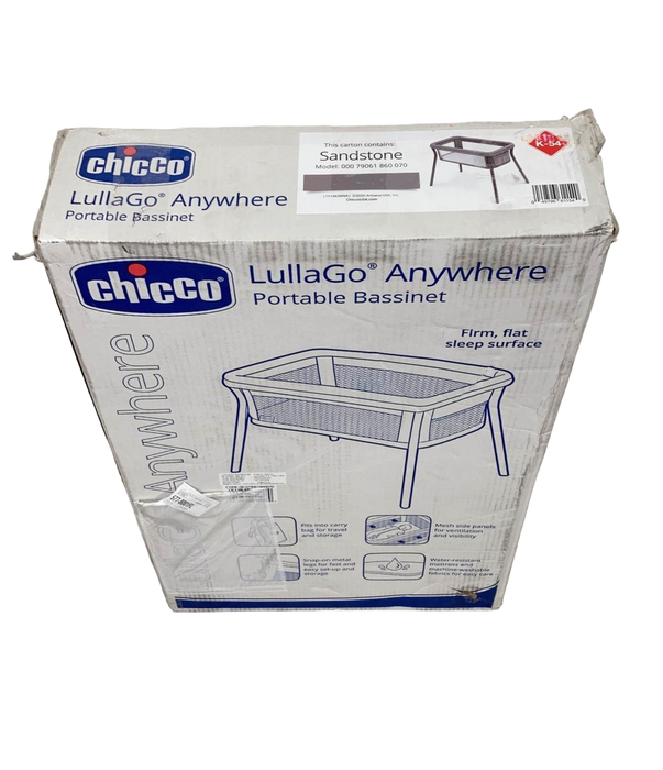 Shop Chicco Lullago Anywhere Portable Bassinet, Sandstone at Goodbuygears