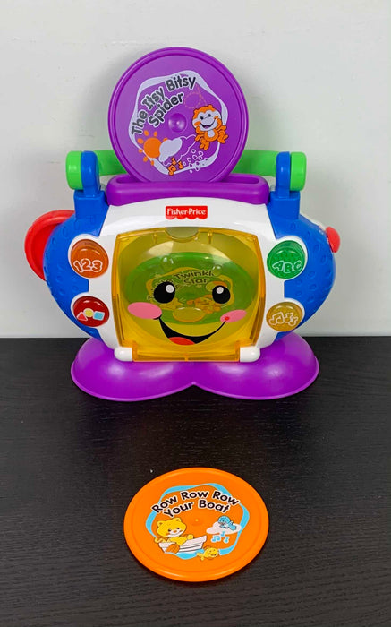 secondhand Fisher Price Laugh and & Learn Sing With Me Musical CD Player