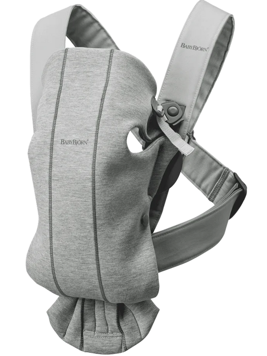 Shop BabyBjorn Baby Carrier Mini, Light Gray 3D Jersey at Goodbuygears