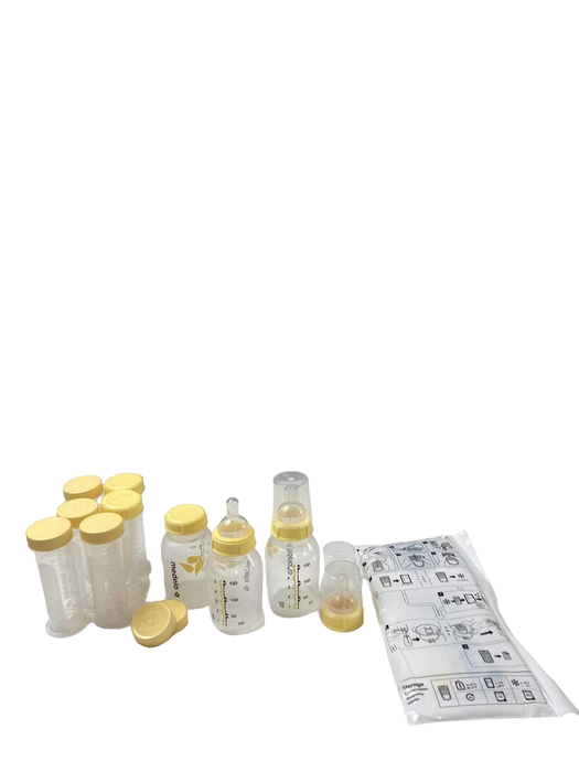 used Medela Breast Milk Feeding Gift Set