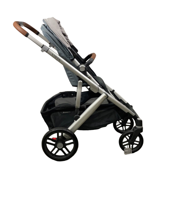 Shop UPPAbaby VISTA V2 Stroller, 2022, Gregory (Blue Melange) at Goodbuygears