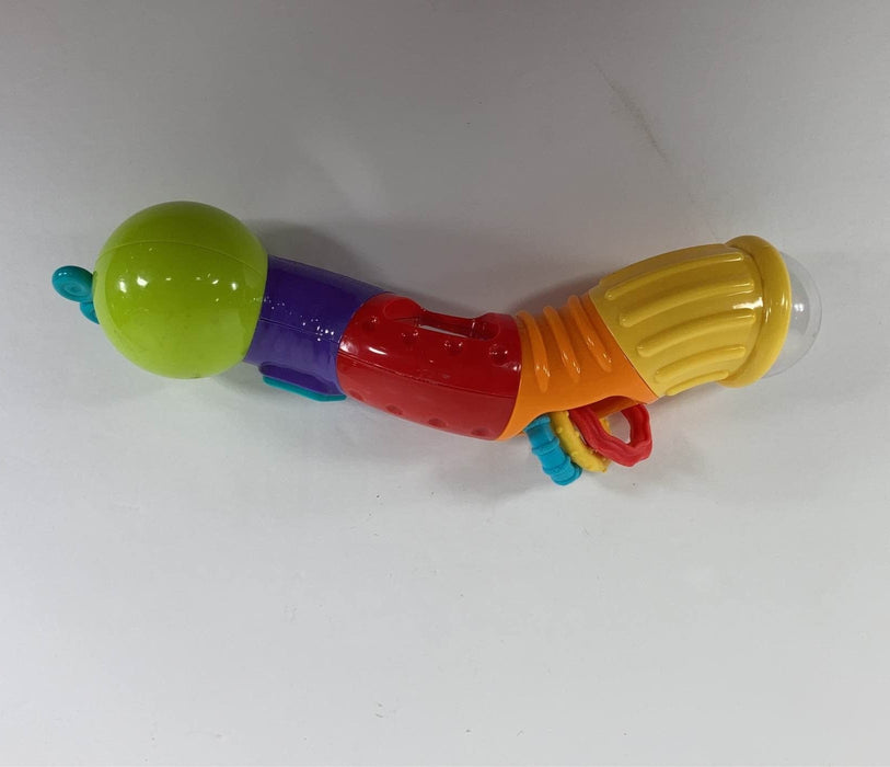 used Infantino twist and play caterpillar rattle
