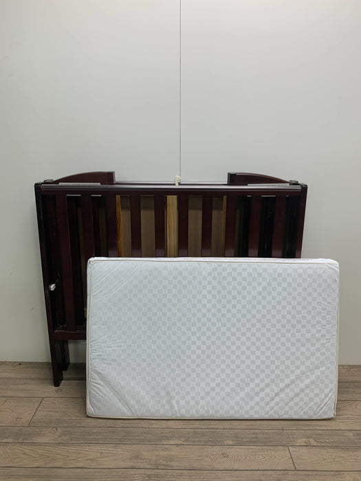 Shop Dream On Me 3-in-1 Portable Folding Stationary Crib With Mattress at Goodbuygears