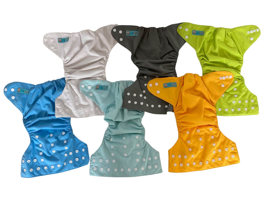 secondhand Alva Baby One Size Adjustable Cloth Diapers