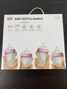 used Comotomo Baby Bottle Bundle, Pink
