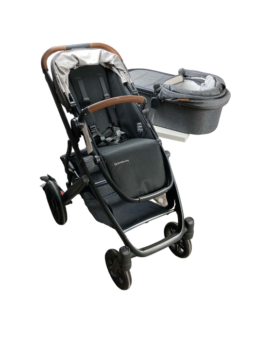 Shop UPPAbaby VISTA V2 Stroller, Greyson (Charcoal Melange) at Goodbuygears