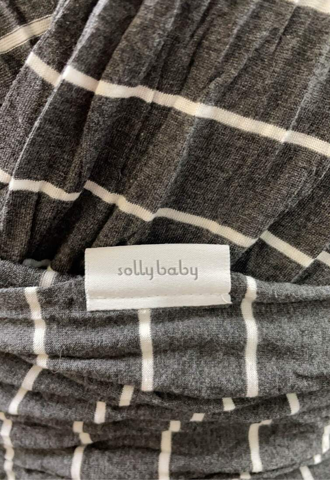 Shop Solly Baby Wrap, Black & Natural Stripe at Goodbuygears