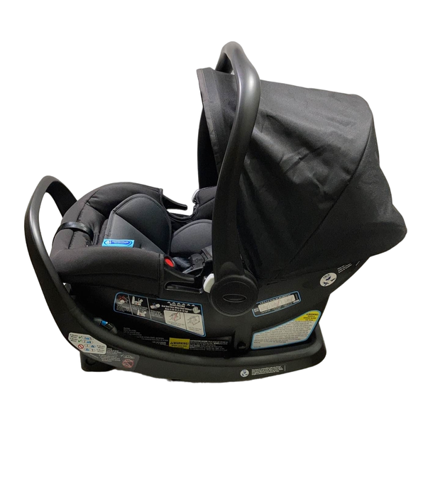 Shop Graco SnugRide SnugFit 35 Infant Car Seat, 2021, Gotham at Goodbuygears
