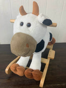 used Trademark Happy Trails Plush Rocking Animal, Connie Cow