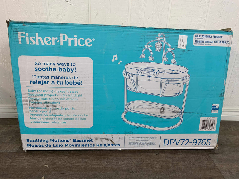 used Fisher Price Soothing Motions Bassinet