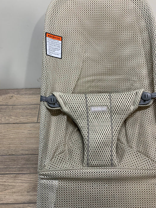 Shop BabyBjorn Bouncer Bliss, Greige, Mesh at Goodbuygears