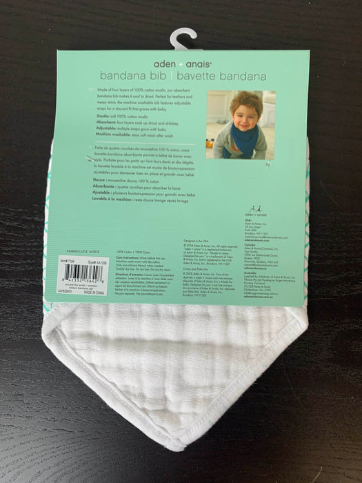 secondhand Aden + Anais Bandana Bib, Around the World