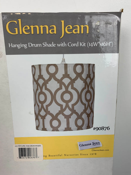 used Glenna Jean Glenna Jean Hanging Drum Shade With Cord Kit