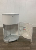 secondhand Diaper Dekor Classic Diaper Pail, White