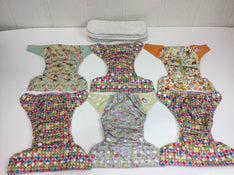 used BUNDLE Cloth Diapers