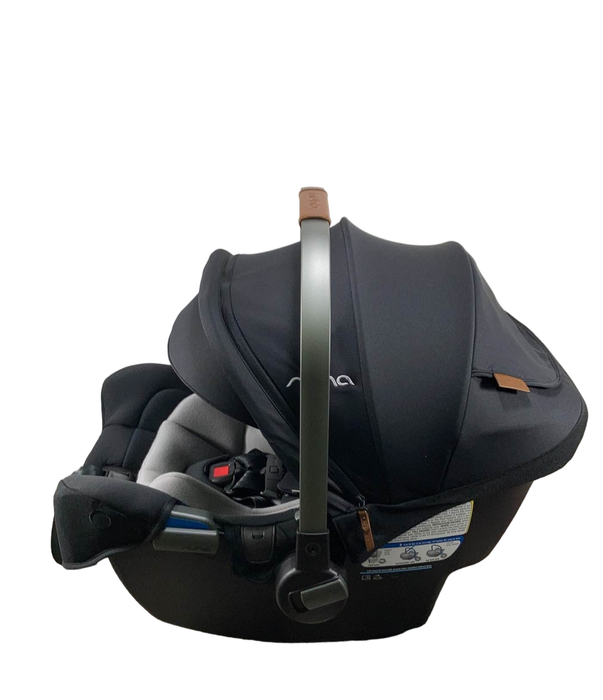 Shop Nuna PIPA rx Infant Car Seat with RELX Base, 2023, Caviar at Goodbuygears