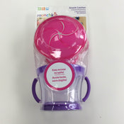 used Munchkin Snack Catcher, Pink and purple