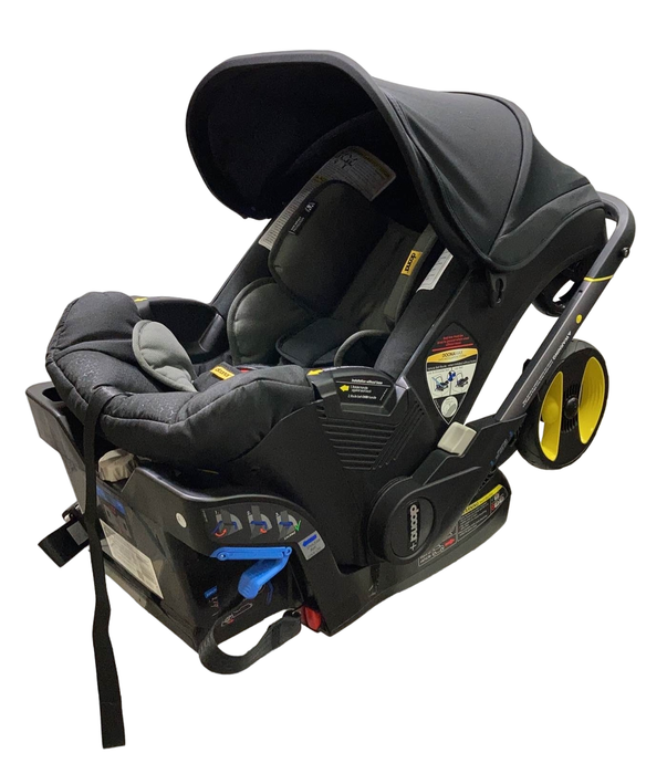 used Doona Infant Car Seat & Stroller Combo, 2022, Nitro Black